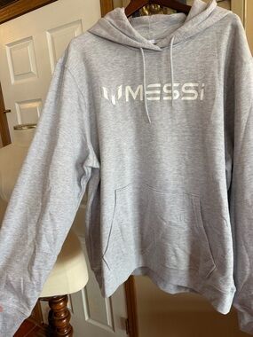Messi Grey Performance Hoodie Jacket